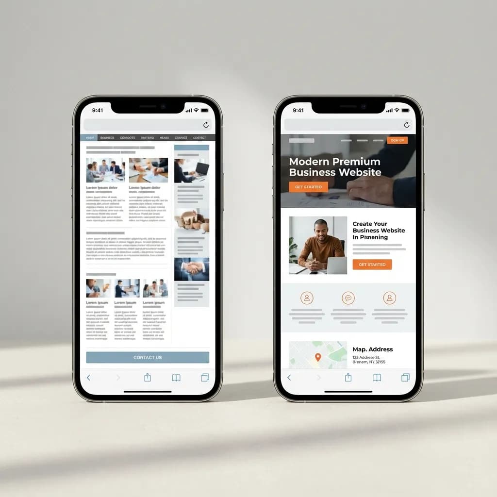 Antes vs Después: web antigua vs web Ignira
